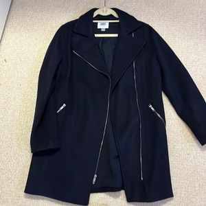 Classic navy coat